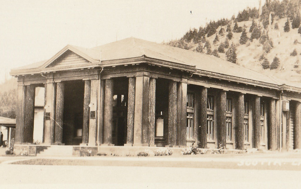 Winema Theater - Scotia, CA - RPPC, c. 1930s