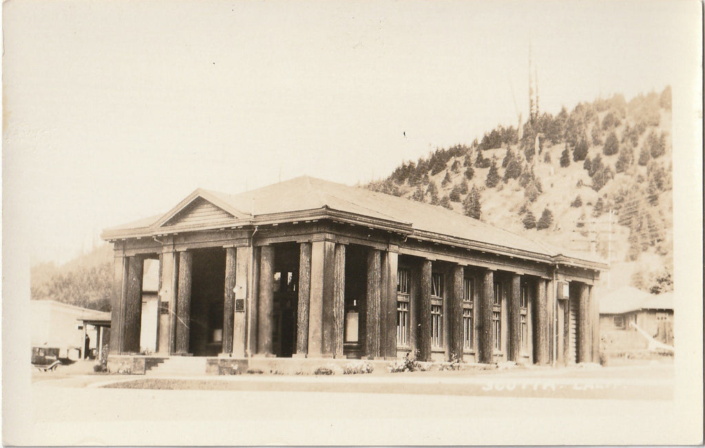 Winema Theater - Scotia, CA - RPPC, c. 1930s
