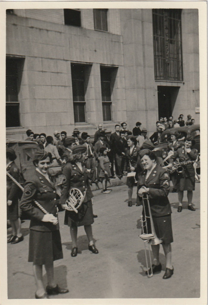 Women's Army Corps Parade WW2 WAC Vintage Photo 3 of 3