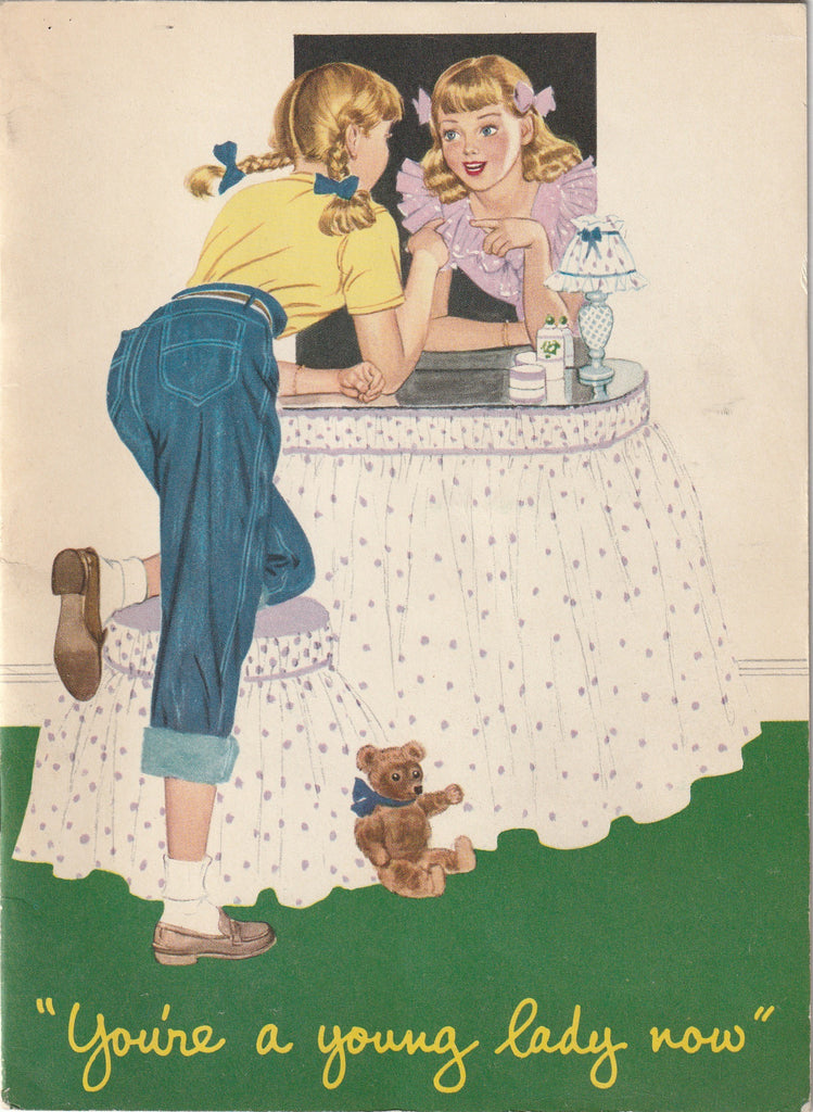 You're a Young Lady Now - Kotex, Kimberly Clark Corporation - Booklet, c. 1952