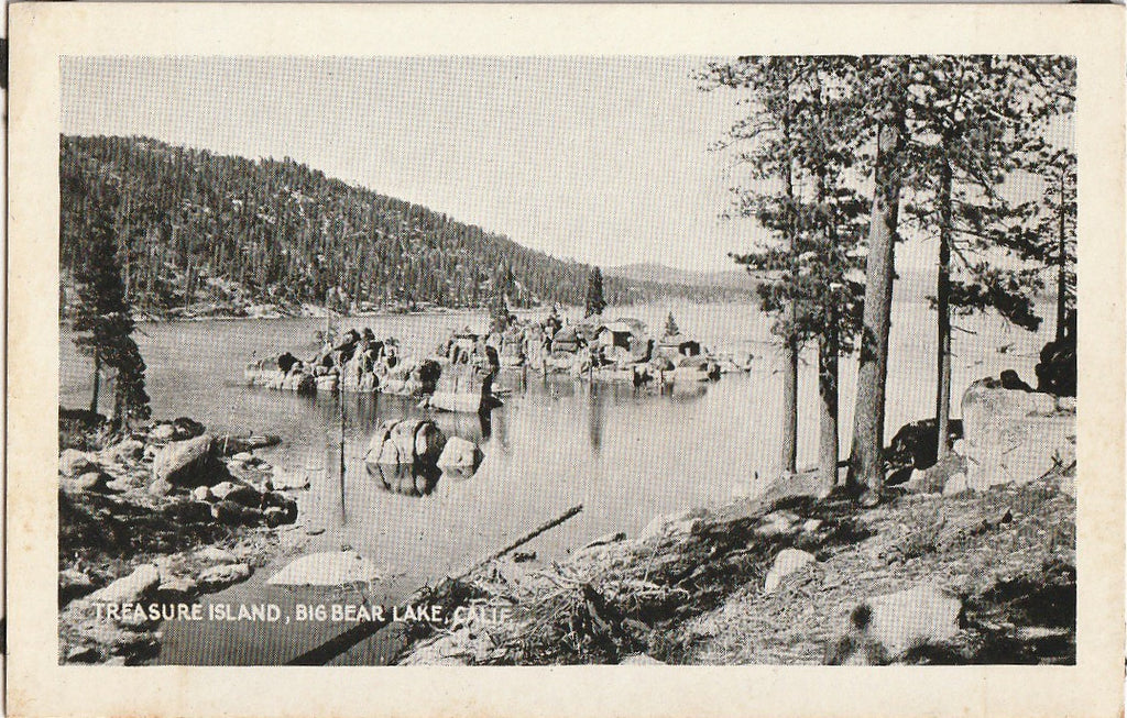 Big Bear Lake, California - SET of 10 - Souvenir Printed Photos, c. 1920s