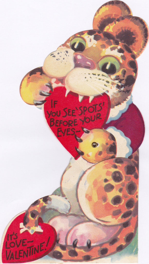 If You See Spots Before Your Eyes- Valentine, c. 1950s