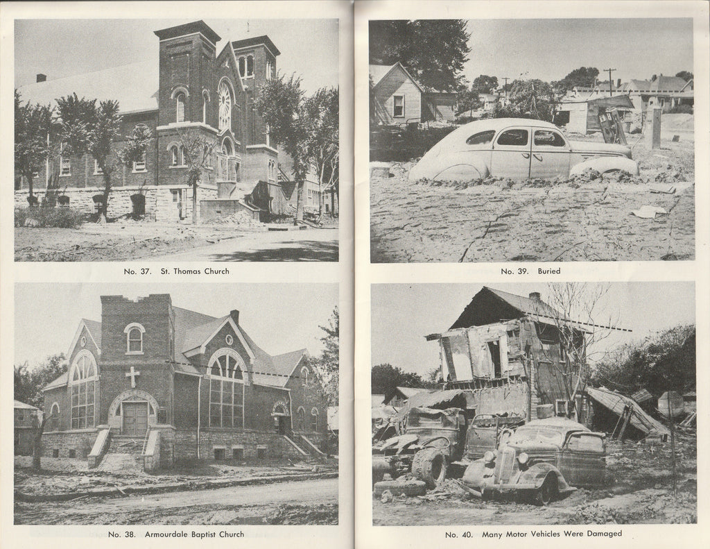 Aftermath A Pictorial Record of the Destruction Caused by the Flood of 1951 Booklet