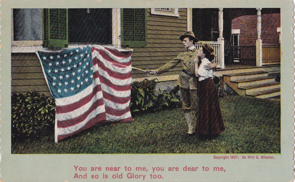 1907 USA humorous military postcard 1907 USA humorous military postcard