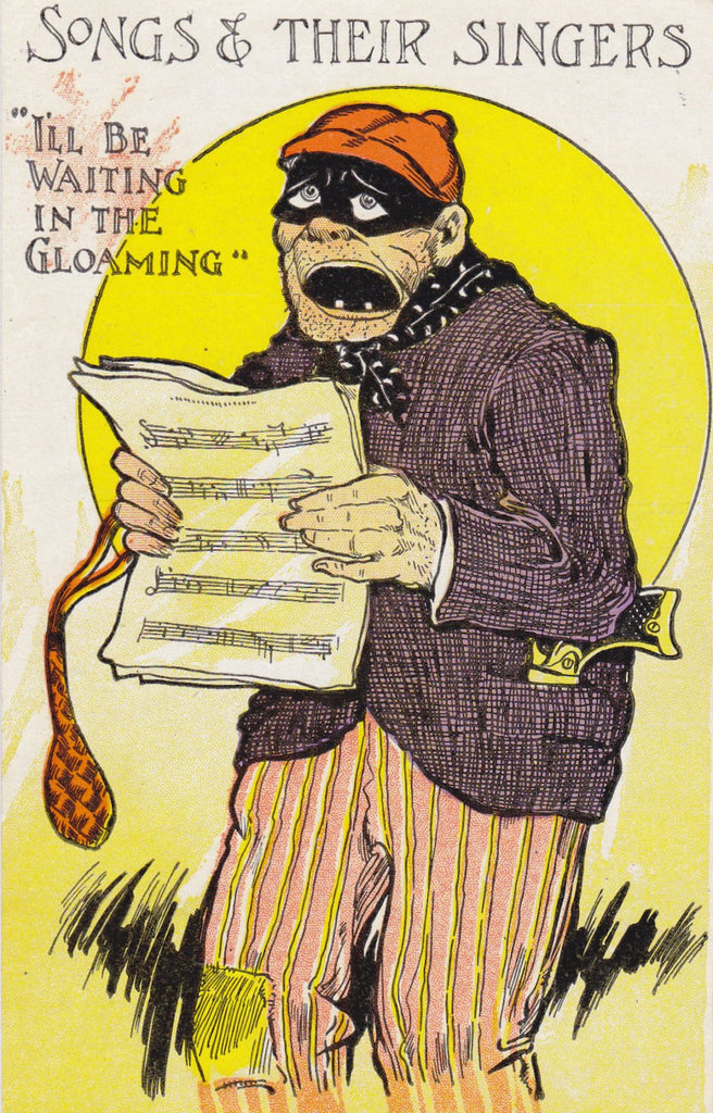 I'll Be Waiting In The Gloaming - A.H. Postcard, c. 1910s