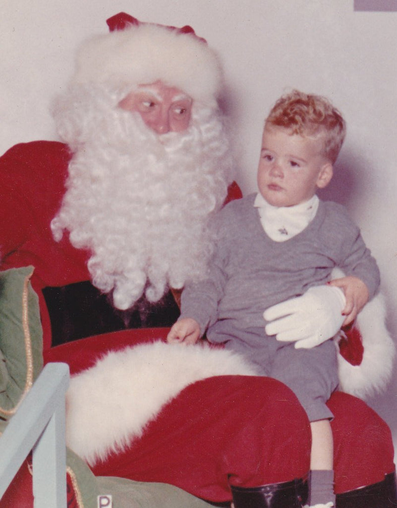 Believe in Santa - Snapshot, c. 1950s